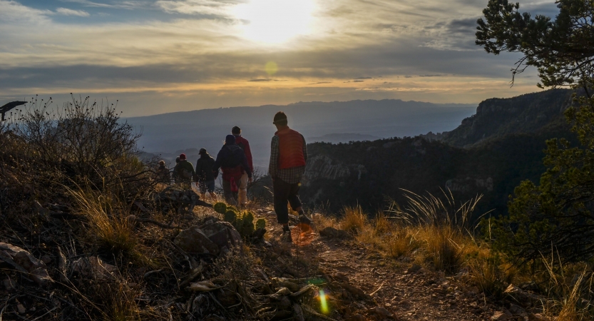 texas big bend backpacking adventure for young adults 